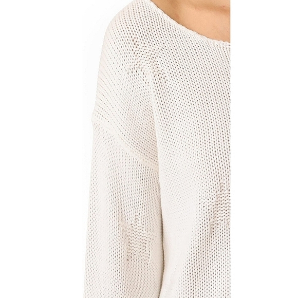 Rails Kalani Star Knit Sweater White Size XS - Picture 2 of 13